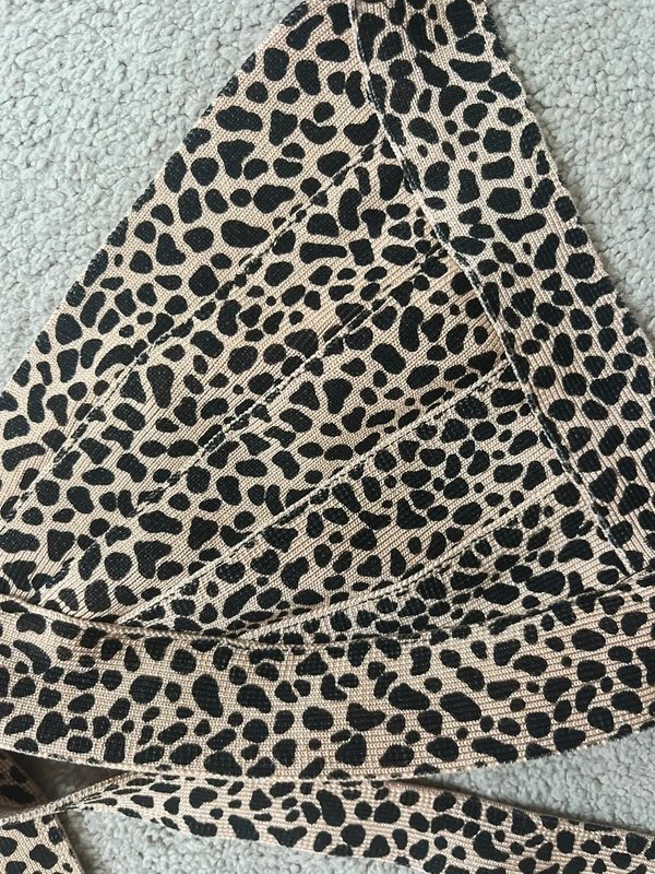 Luxe Lane Leopard Bandage Cut Out Swimsuit - 4