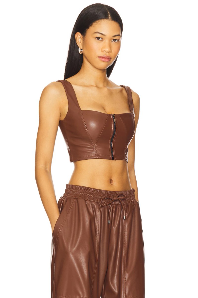 revolve Leather Bustier - 2