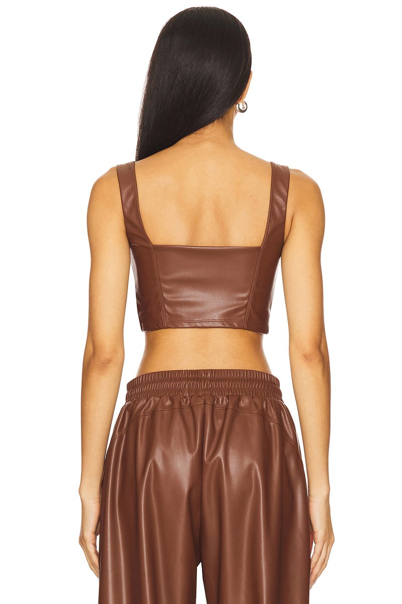 revolve Leather Bustier - 3