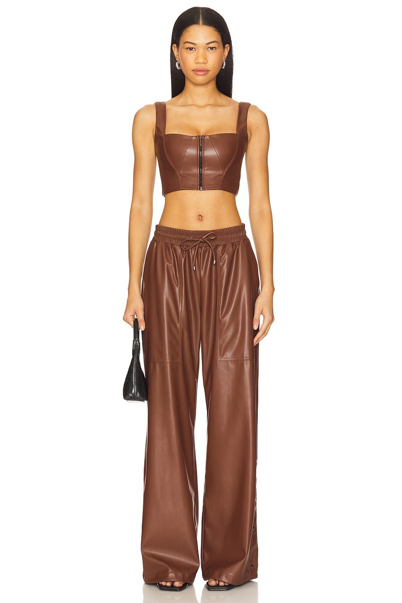 revolve Leather Bustier - 4