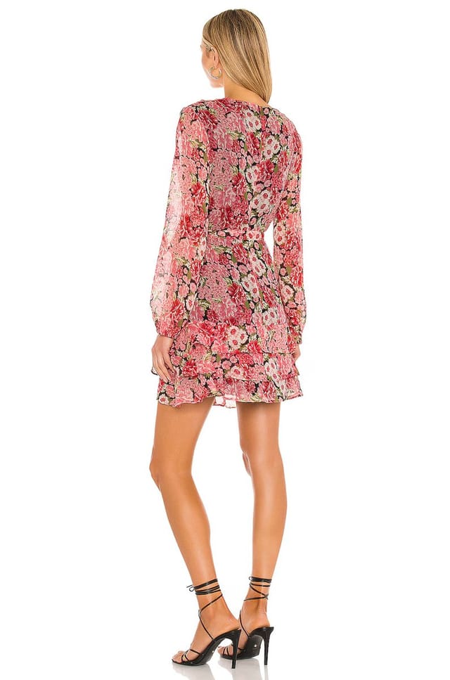 revolve Triple Frill Dress - 3