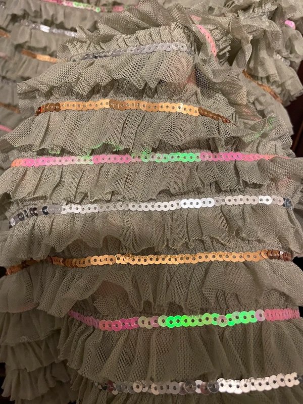 ASOS ASOS Luxe Chiffon and Sequin strapless dress - 2