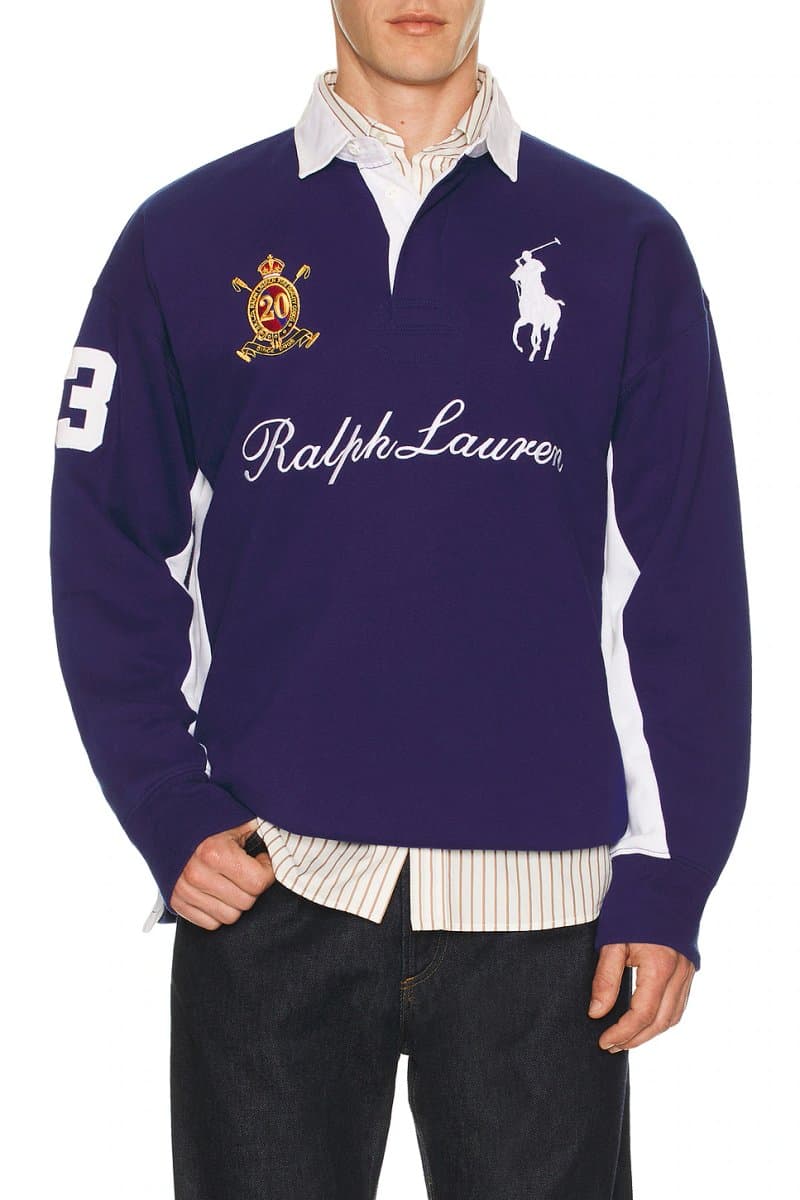 revolve Magic Fleece Big Pony Rugby Sweatshirt