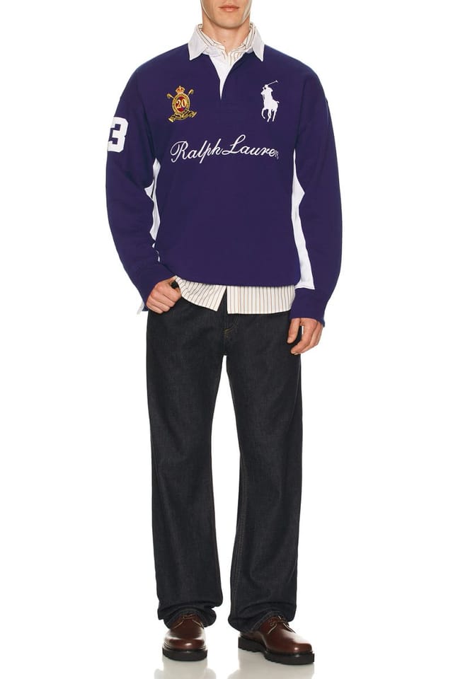revolve Magic Fleece Big Pony Rugby Sweatshirt - 3