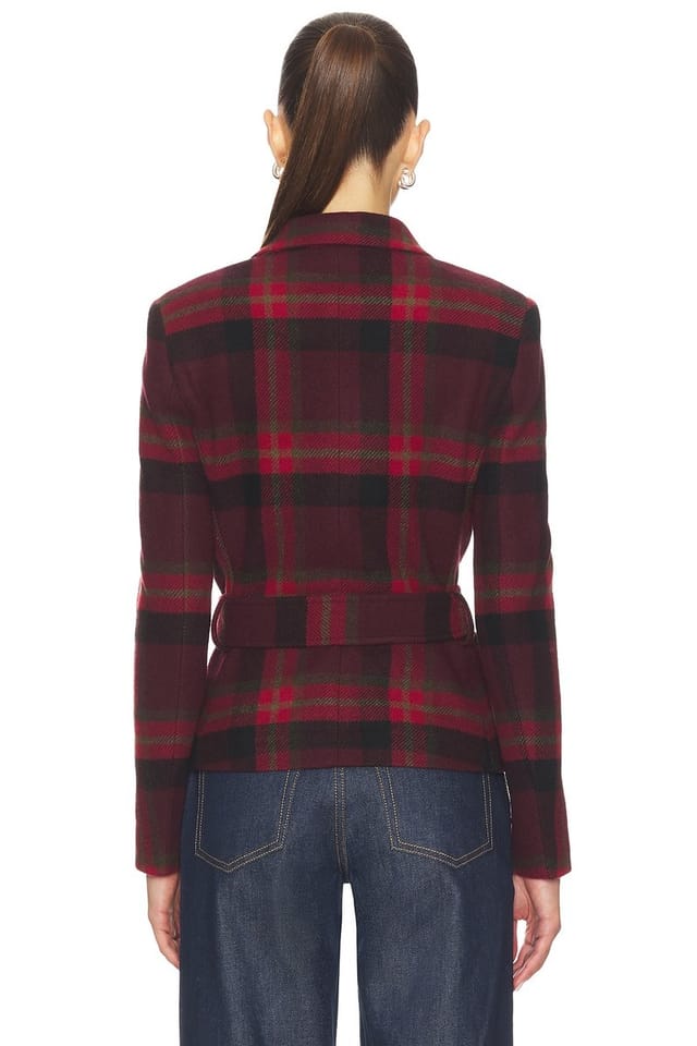 revolve Belted Tweed Jacket - 3