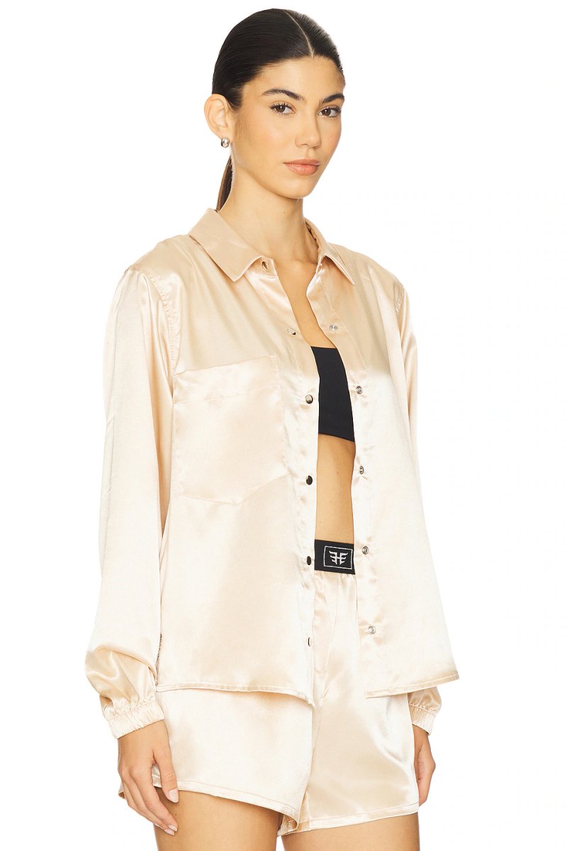 revolve Satin Shirt - 2