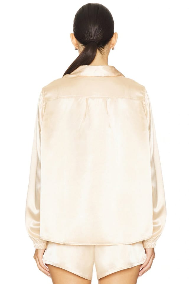 revolve Satin Shirt - 3