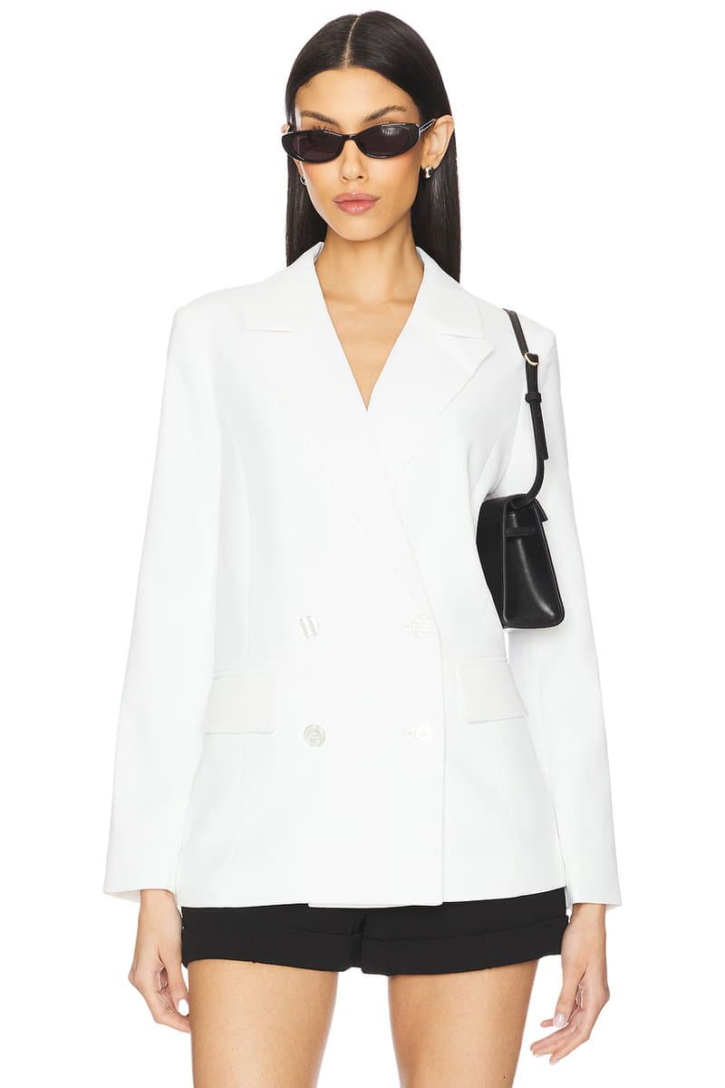 revolve Revolve Lincoln Blazer in Vivid White