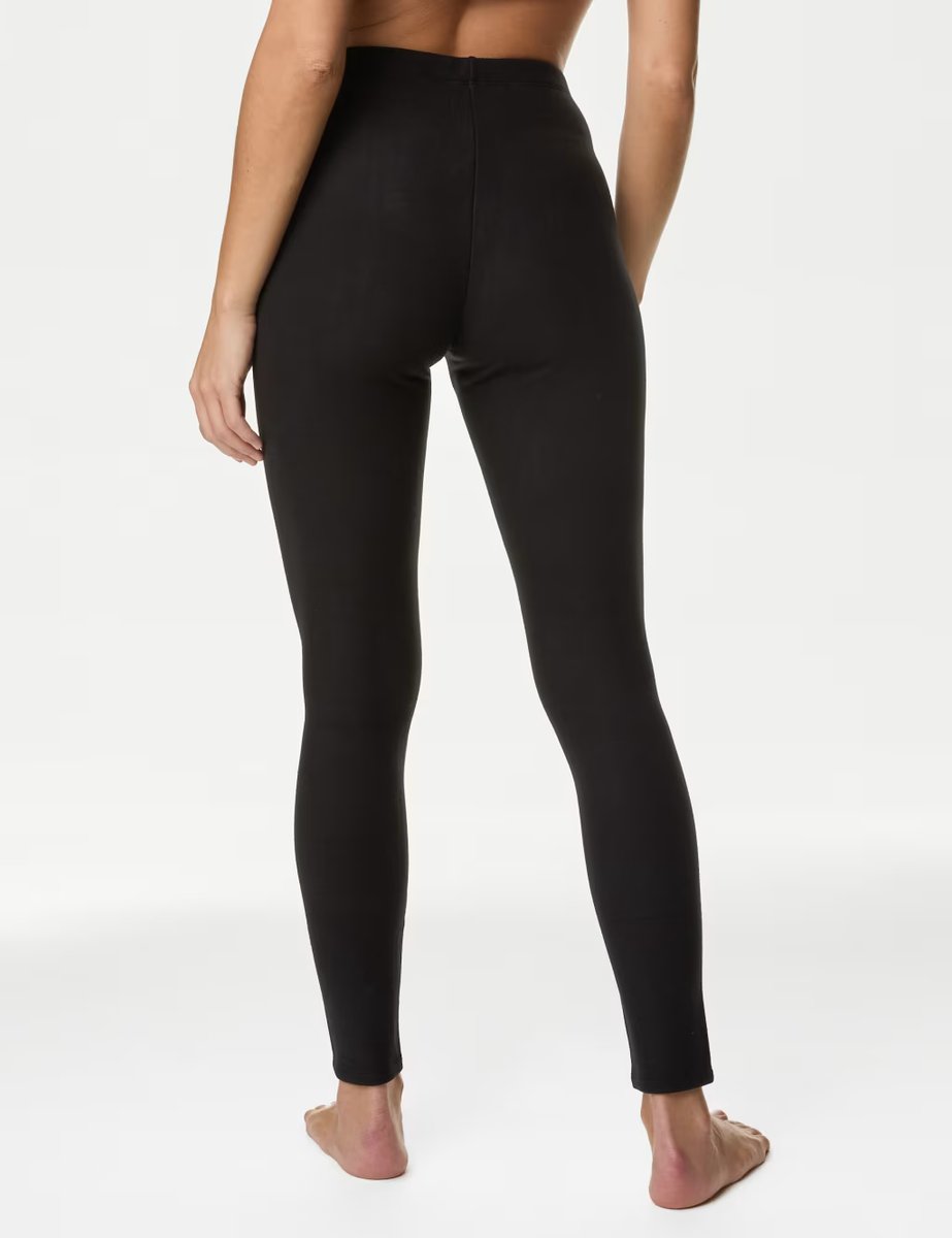 Marks & Spencer M&S Heatgen™ Maximum Thermal Fleece Leggings Black - 4