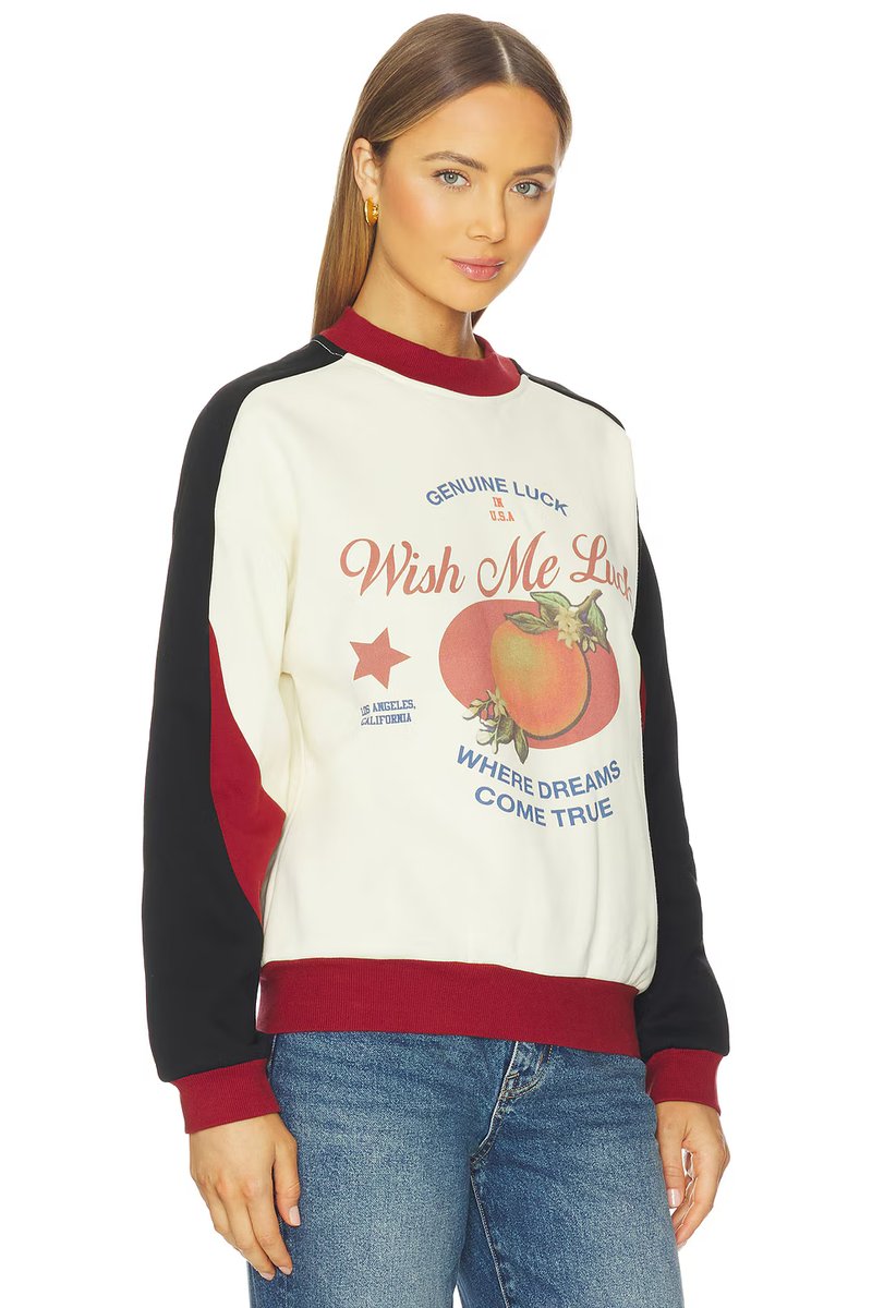 revolve Genuine Luck Crewneck Sweater - 2