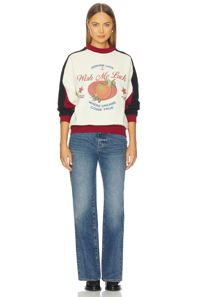 revolve Genuine Luck Crewneck Sweater - 4