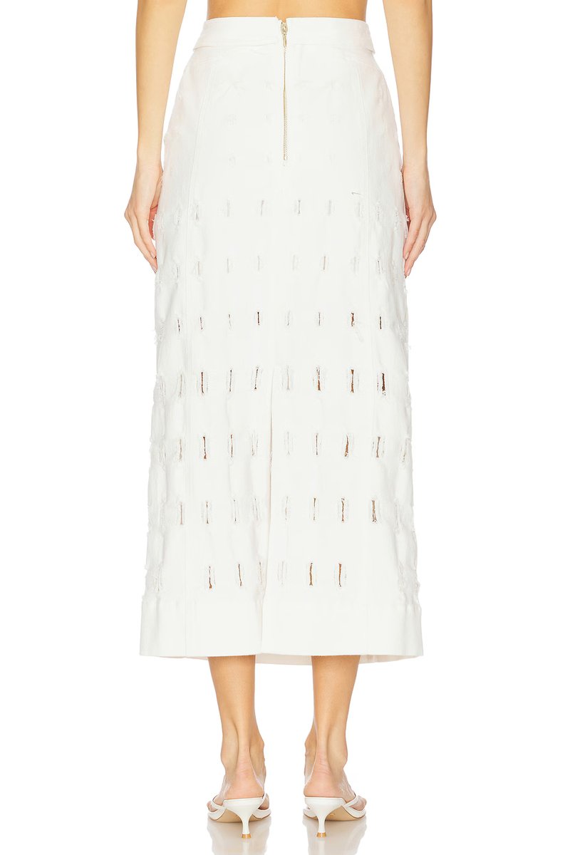 revolve Jay Textured Midi Skirt - 4