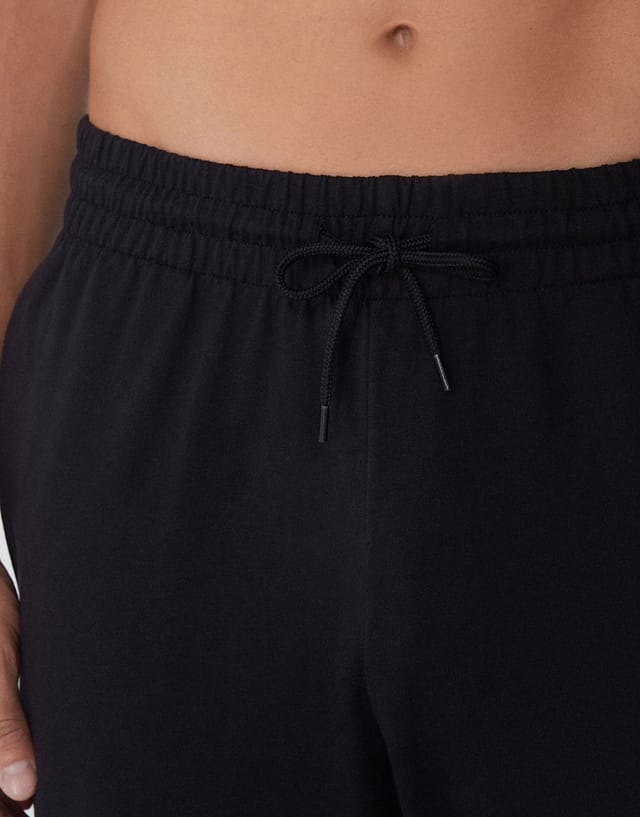 ASOS Tezenis Fleece trousers with pockets in black - 2