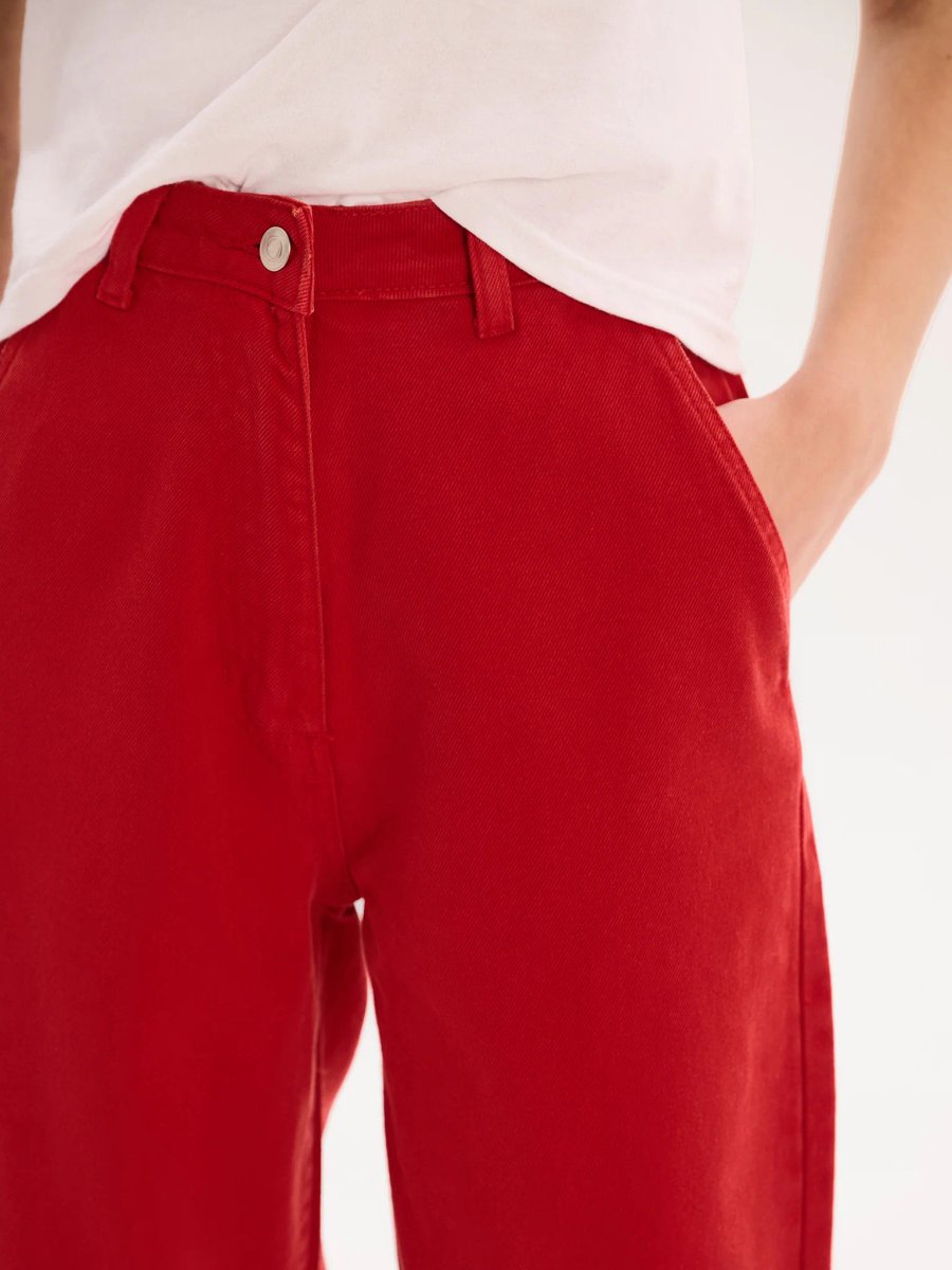 OMNES Marlo Jean in Red - 3