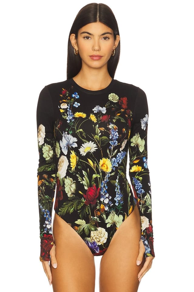 revolve Olea Crew Neck Bodysuit - 2