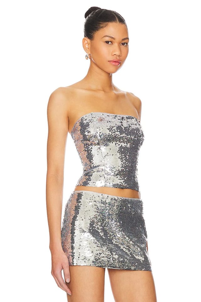 revolve Sequin Tube Top - 2