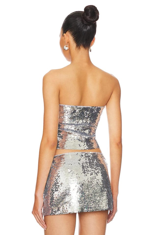 revolve Sequin Tube Top - 3