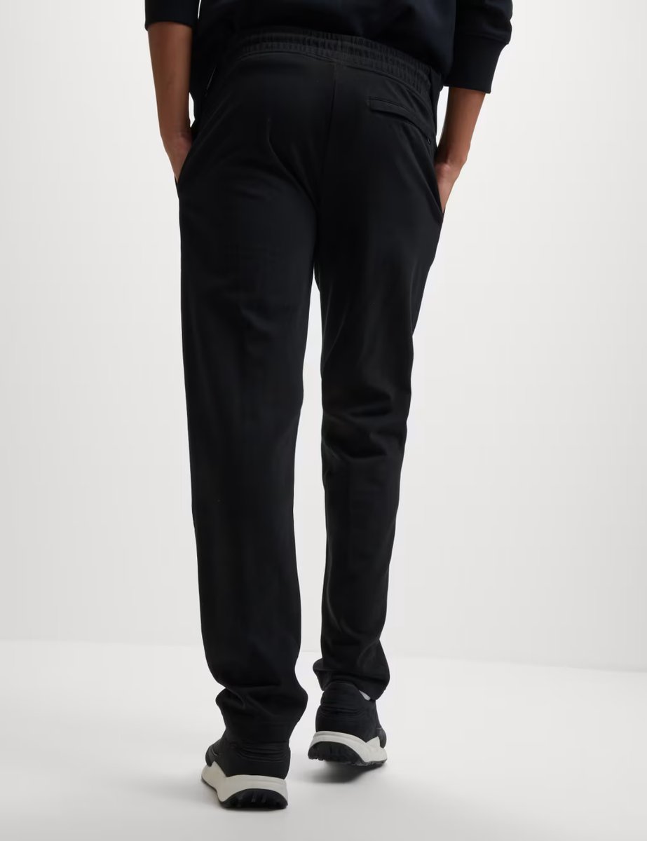 Marks & Spencer M&S 2 Pack Cotton Rich Straight Leg Joggers Black - 3