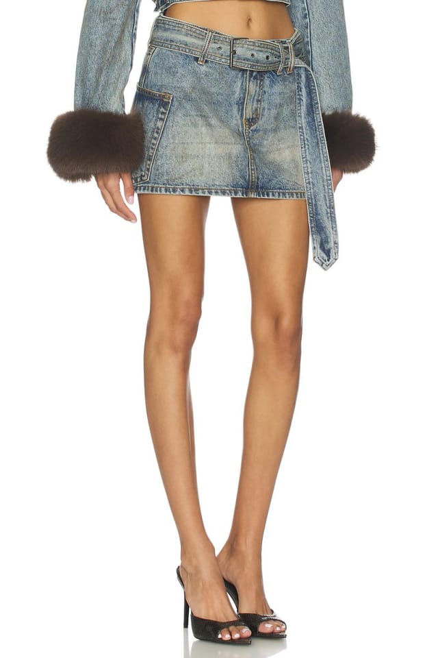 revolve The Chippy Belted Micro Mini Skirt - 2