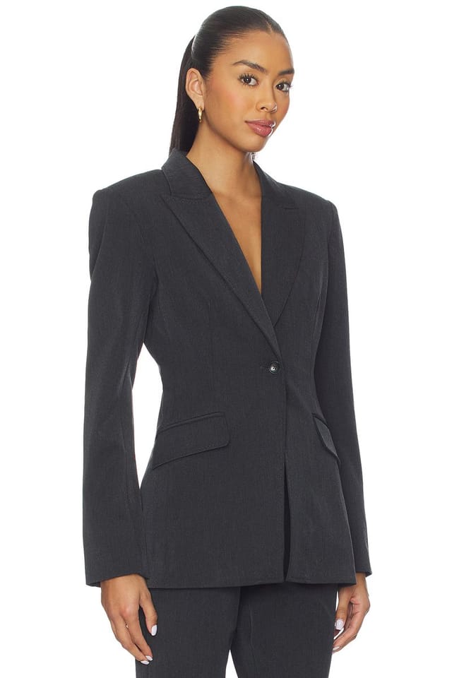 revolve Essential Suiting Sculpted Blazer - 3