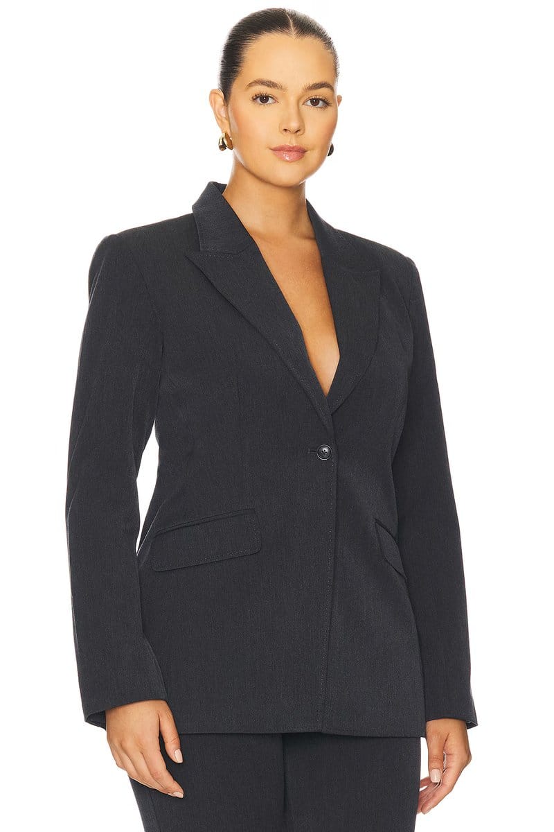 revolve Essential Suiting Sculpted Blazer - 4