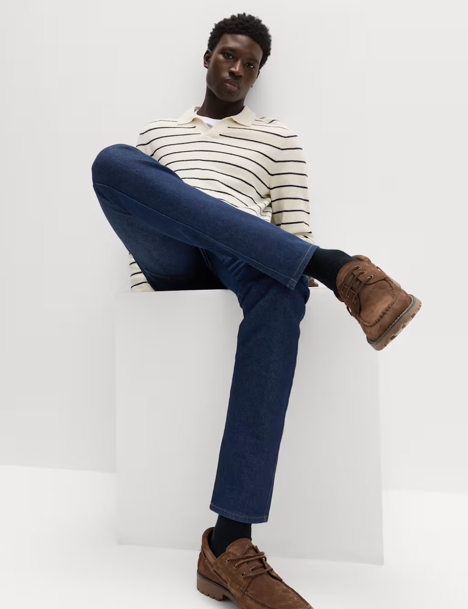 Marks & Spencer M&S Slim Fit Stretch Jeans Indigo - 4