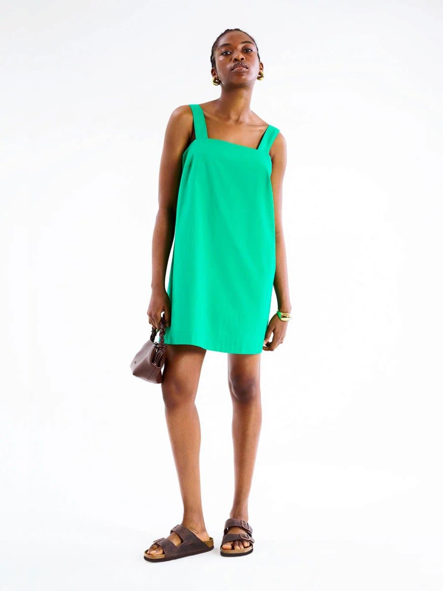 OMNES Annabella Dress in Green