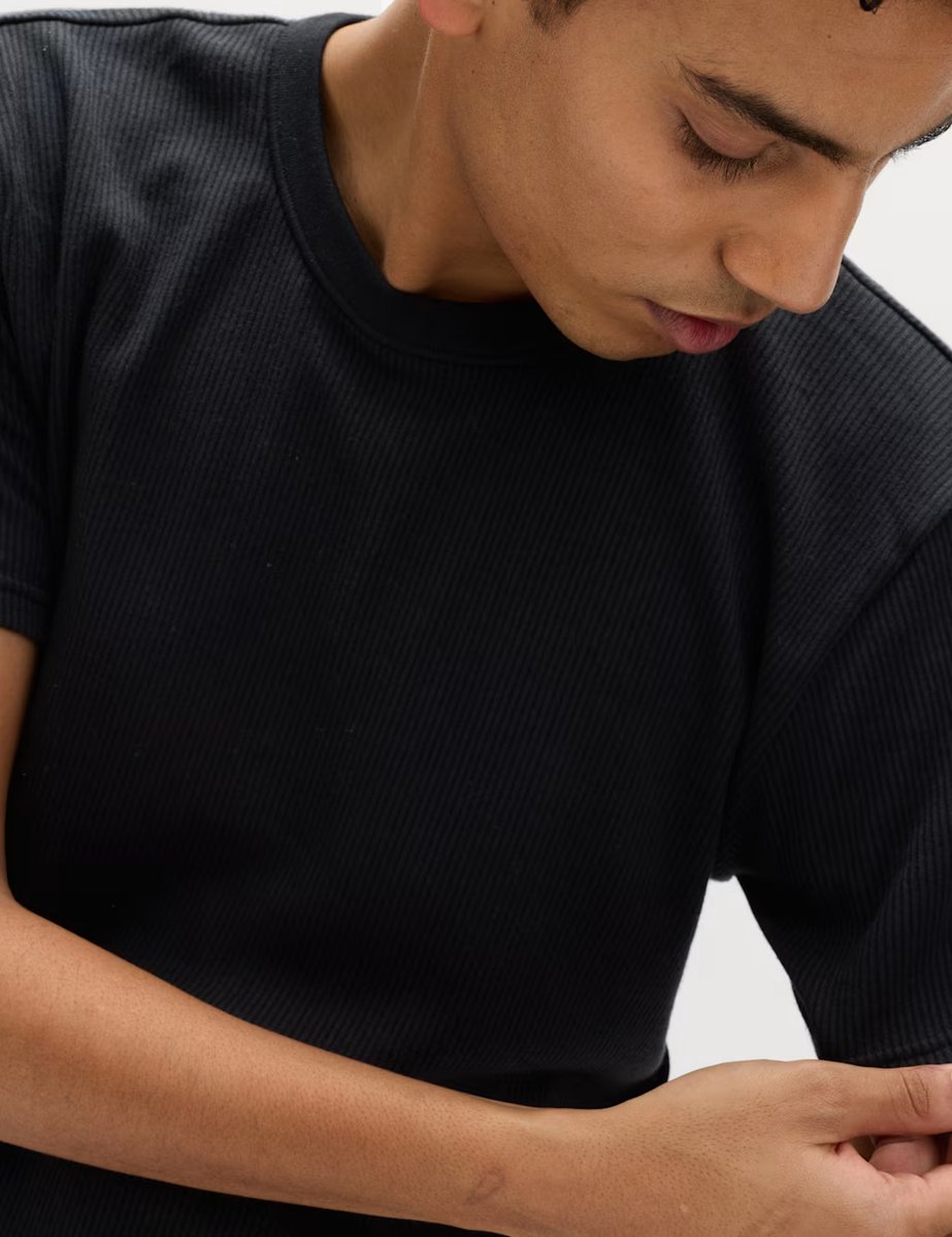 Marks & Spencer M&S Heatgen™ Medium Thermal Short Sleeve Top Black - 2