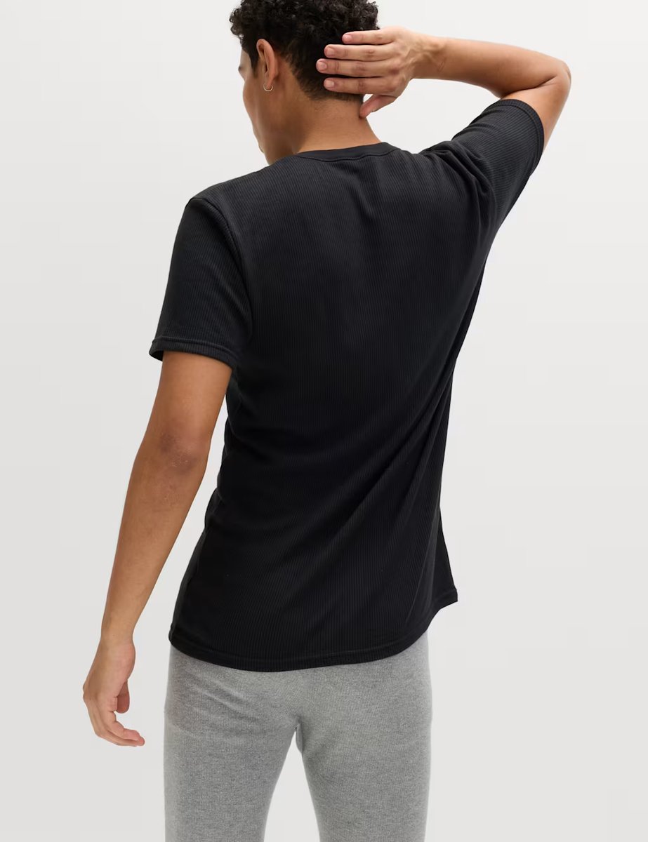 Marks & Spencer M&S Heatgen™ Medium Thermal Short Sleeve Top Black - 3