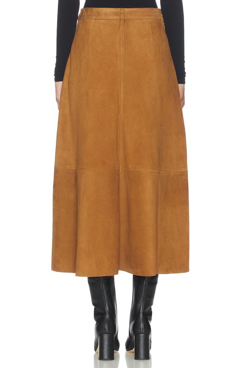 revolve Suede Cassia Skirt - 4