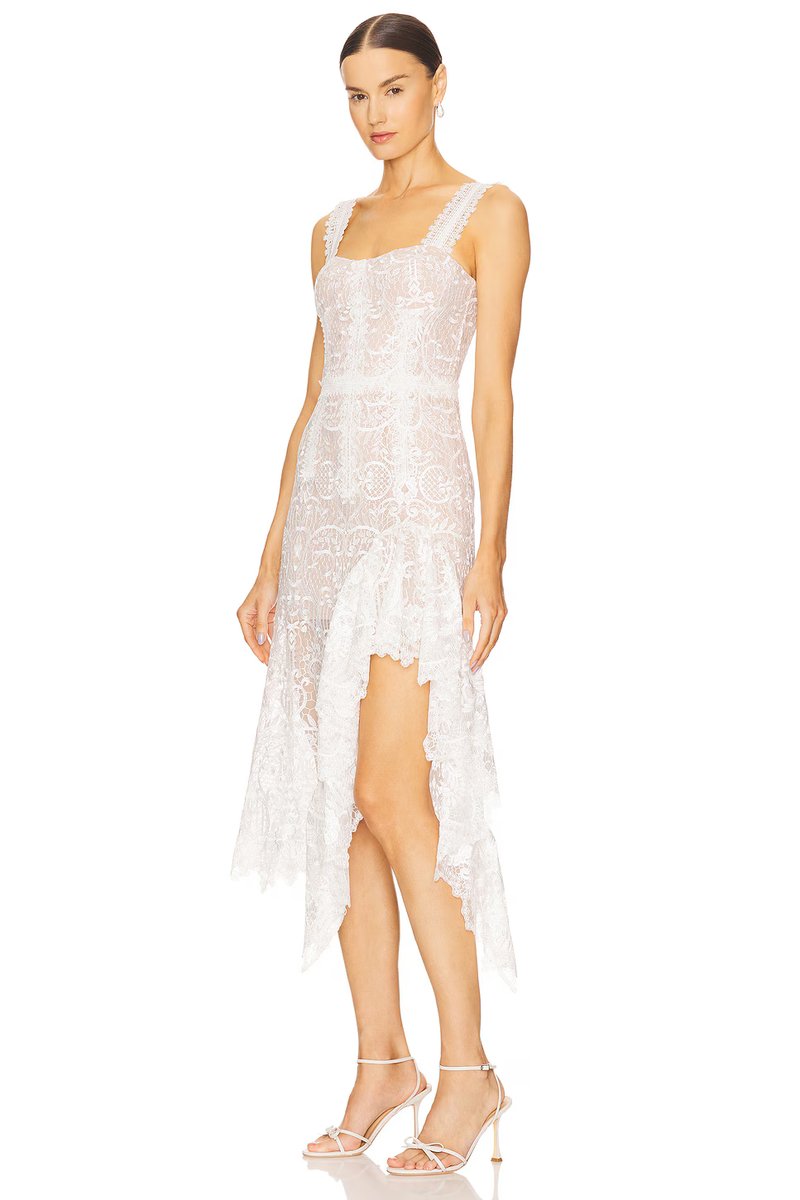 revolve Tiffany Blanc Dress - 3