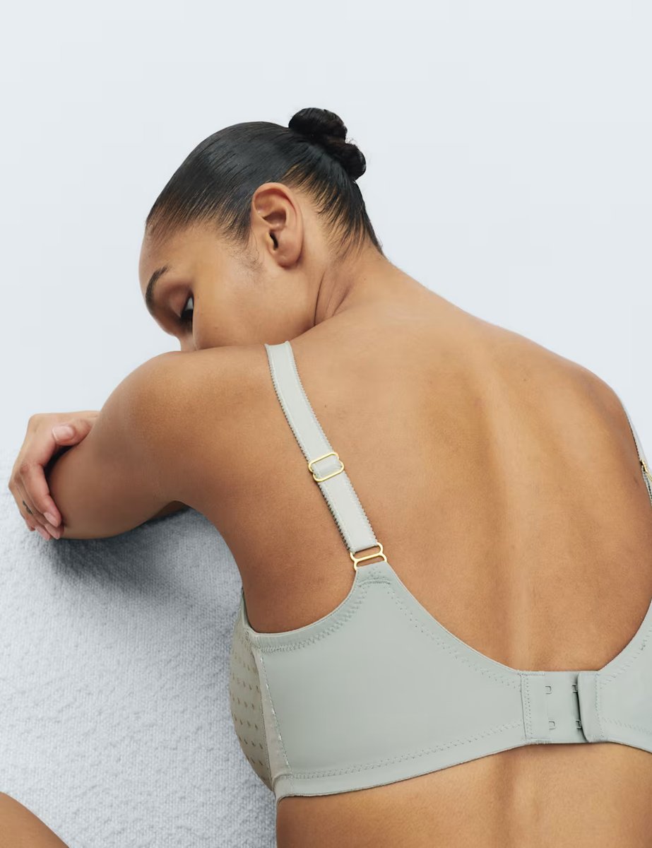 Marks & Spencer M&S Amelia Lace Wired Full Cup Bra (F-J) Soft Green - 4