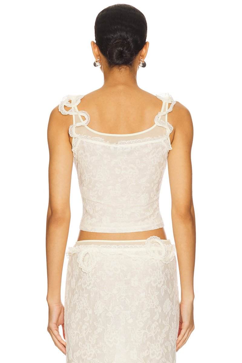 revolve Lace Layered Top - 3