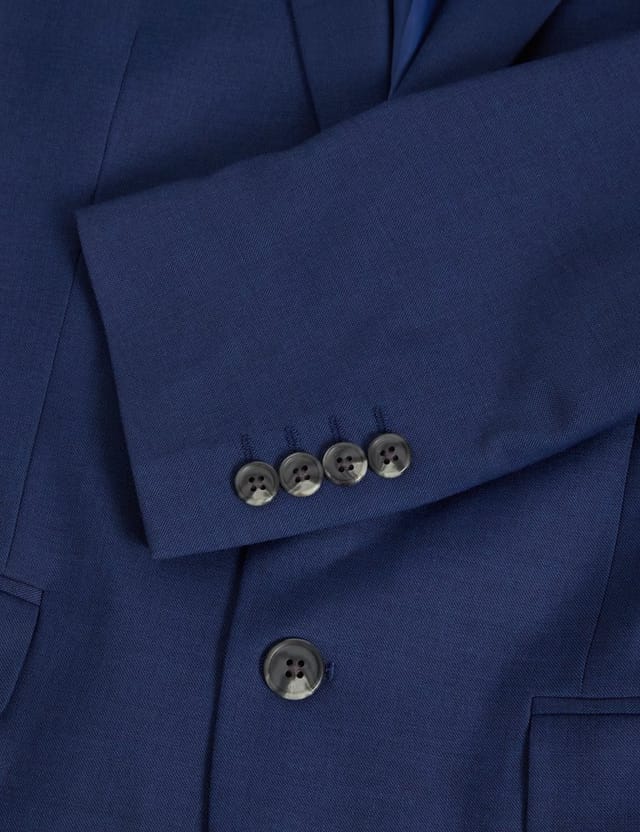 Marks & Spencer M&S Skinny Fit Stretch Suit Jacket Dark Indigo - 2