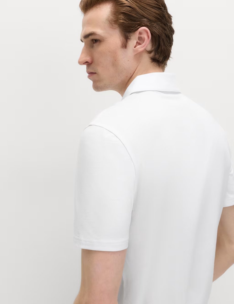 Marks & Spencer M&S 5 Pack Pure Cotton Polo Shirts White Mix - 2