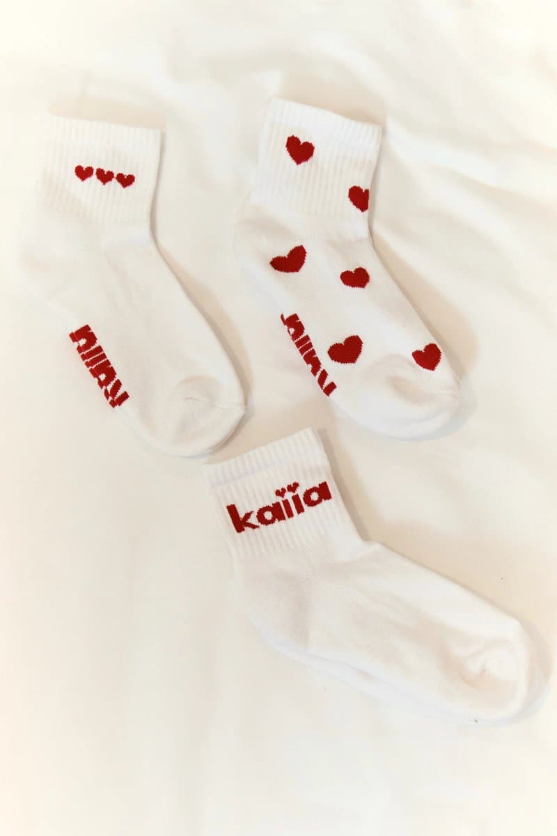 Kaiia Kaiia Heart Socks Pack