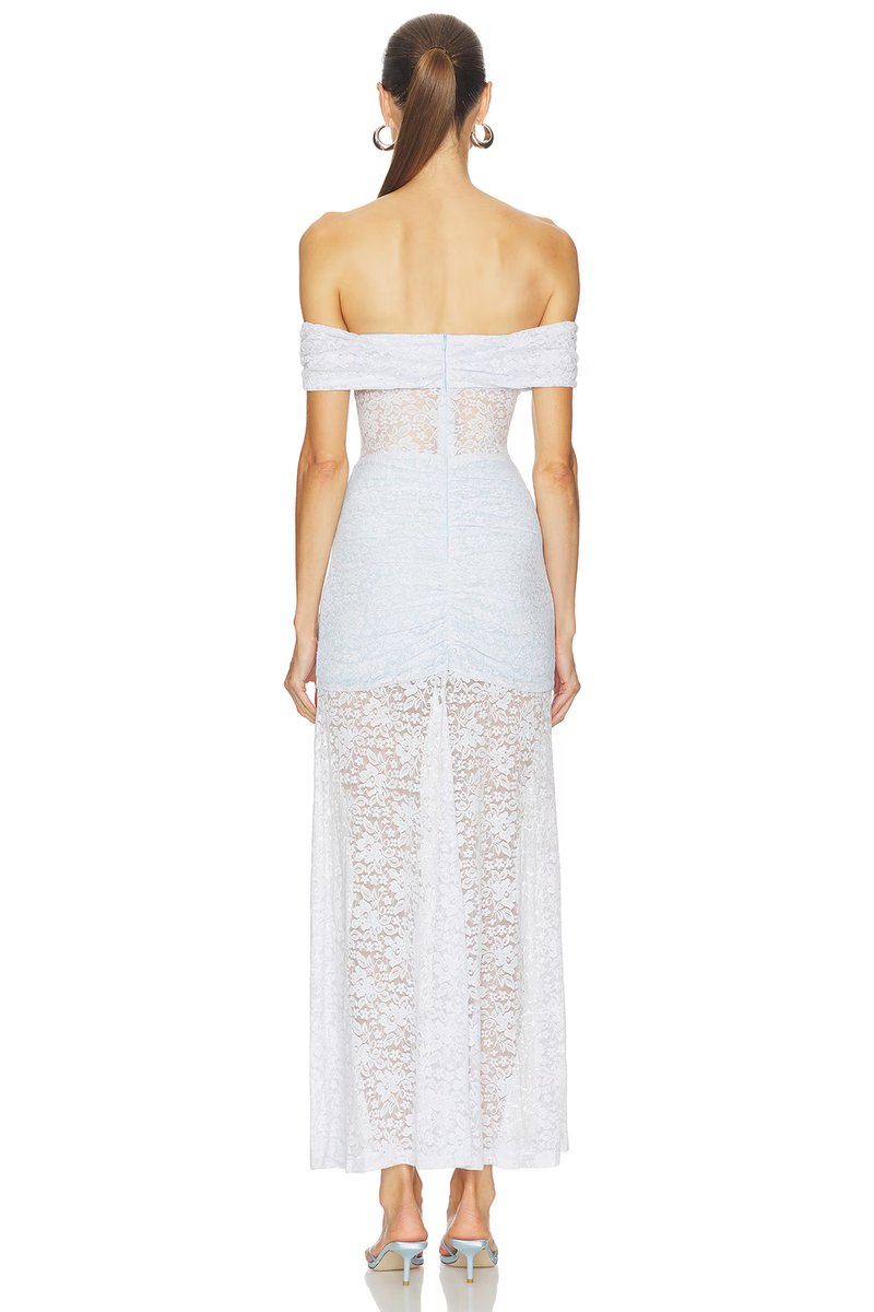 revolve Vaneya Lace Maxi Dress - 3