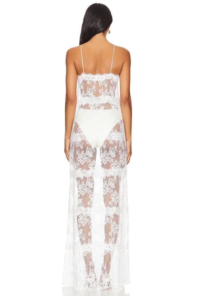 revolve x Maggie MacDonald Millie Sheer Maxi Dress - 3