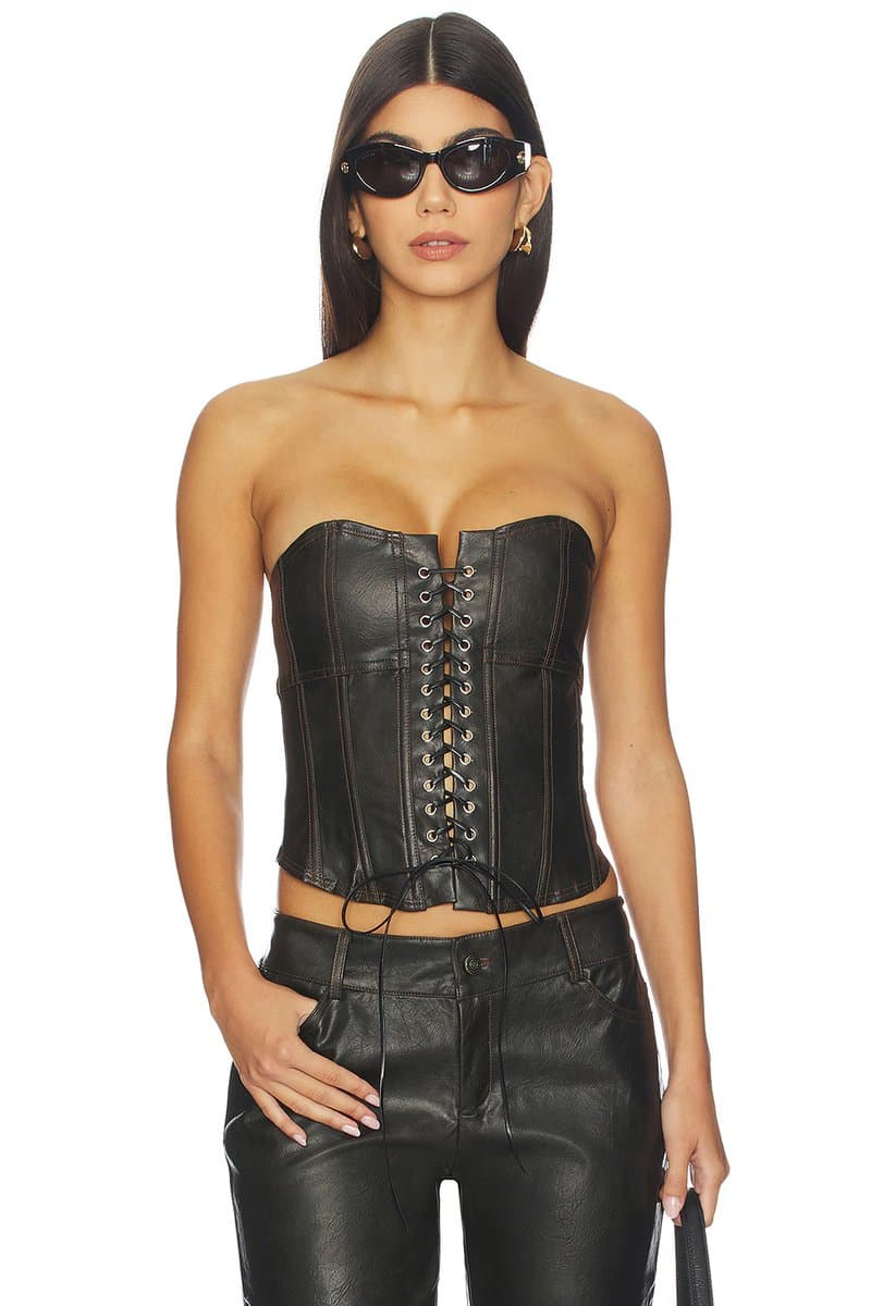 revolve Sable Corset Top