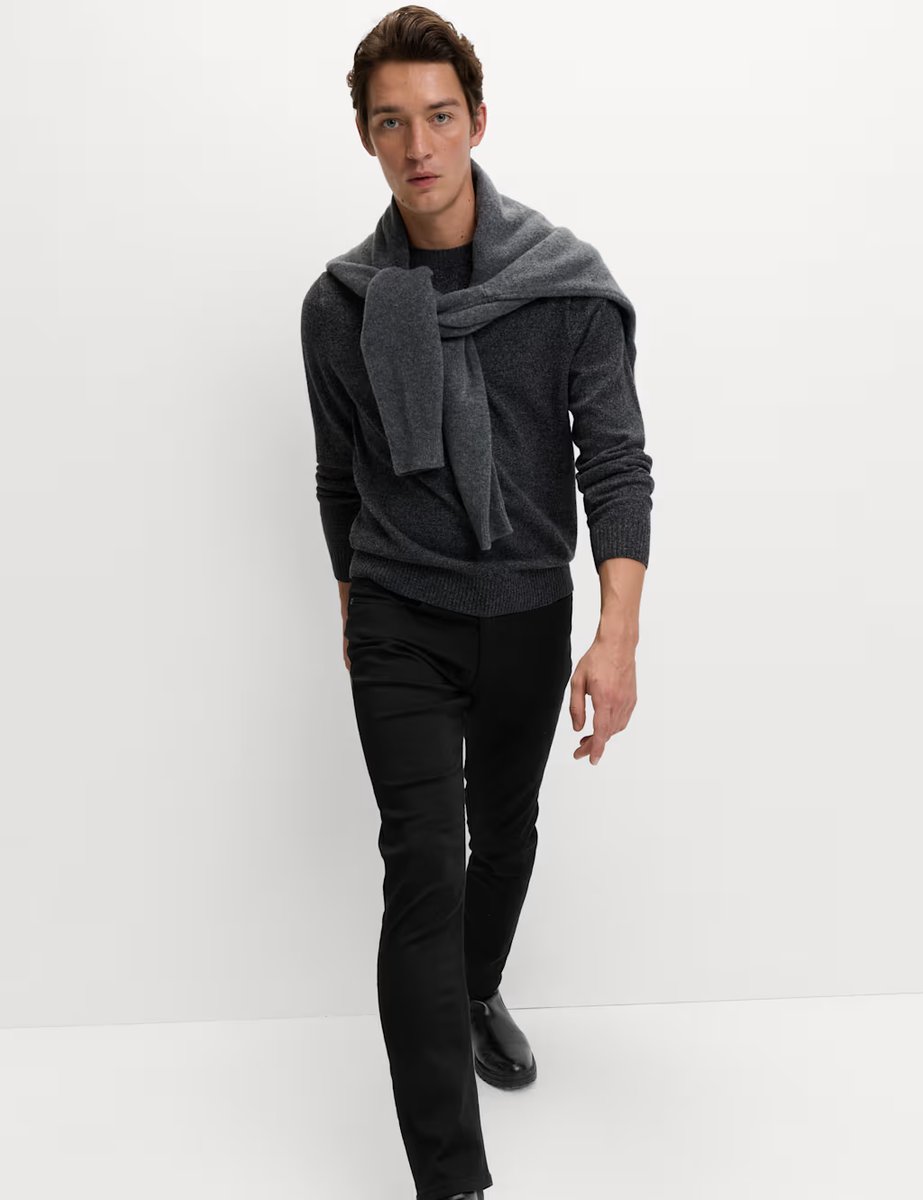 Marks & Spencer M&S Slim Fit Comfort Stretch Jeans Black - 2