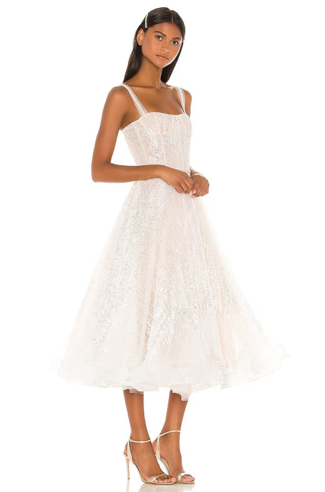 revolve Mademoiselle Bridal Midi Dress - 2