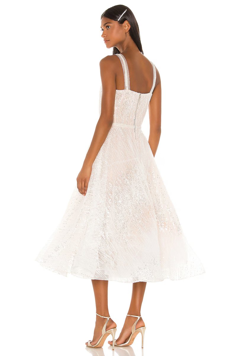 revolve Mademoiselle Bridal Midi Dress - 3