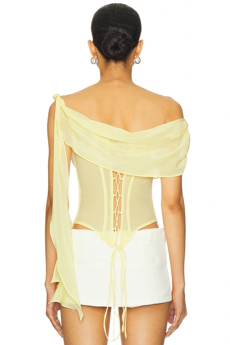 revolve Chiffon Top - 4