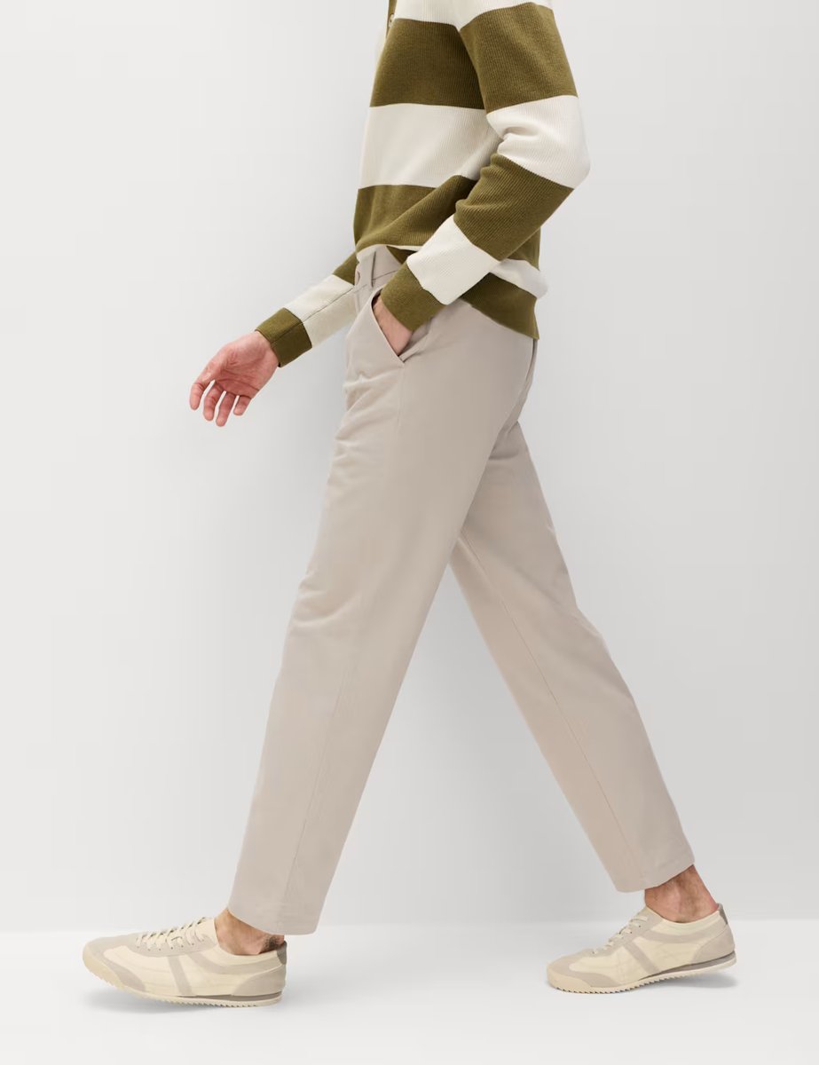 Marks & Spencer M&S The Ultimate Regular Fit Chinos Medium Beige - 3