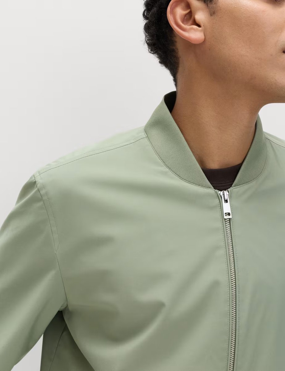 Marks & Spencer M&S Bomber Jacket with Stormwear™ Green - 2