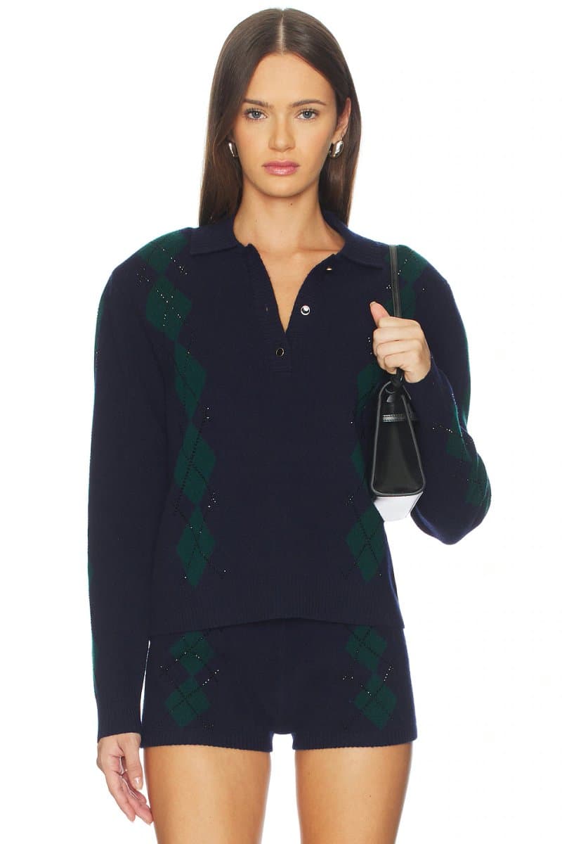 revolve Nicolina Embellished Polo