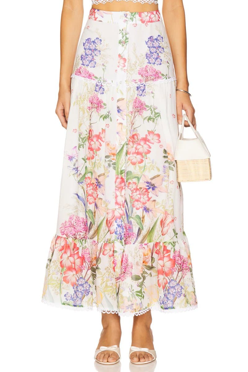 revolve Ann Long Skirt