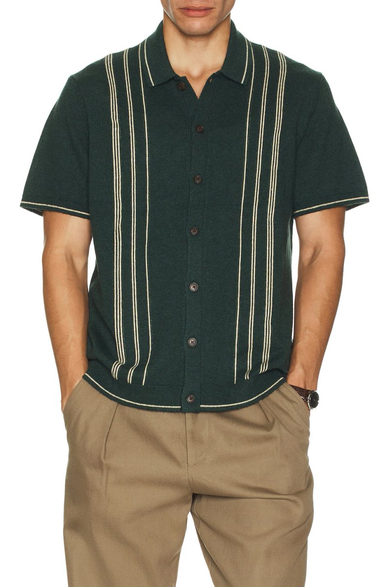 revolve Varsity Sweater Button Down - 3