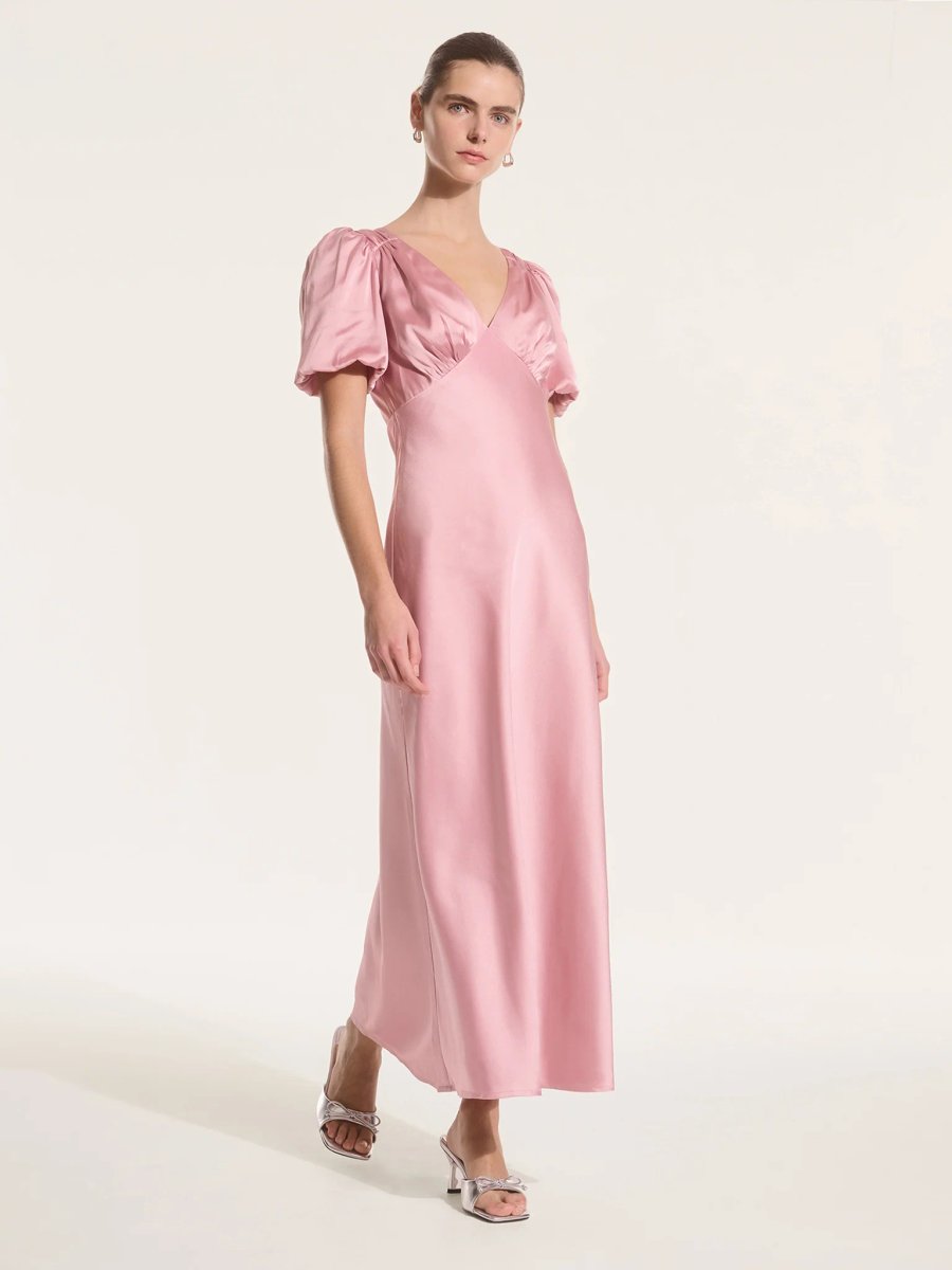 OMNES Rosie Dress in Vintage Pink - 2