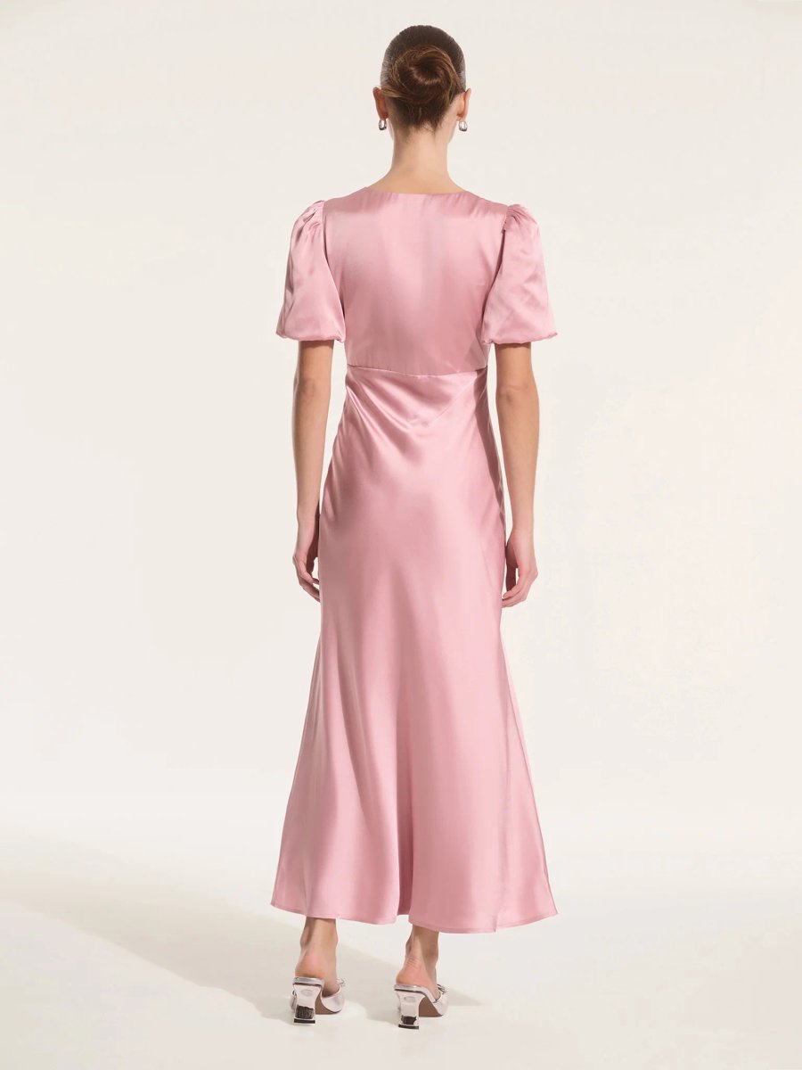 OMNES Rosie Dress in Vintage Pink - 3
